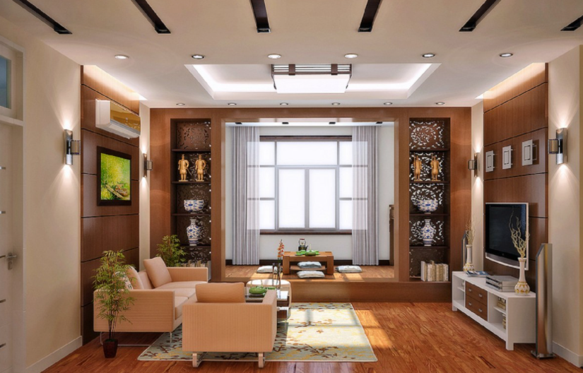 Snavs Mild Forstå POP Ceiling Design Ideas For Your Living Room | Top 20 in 2022 | ZAD  Interiors